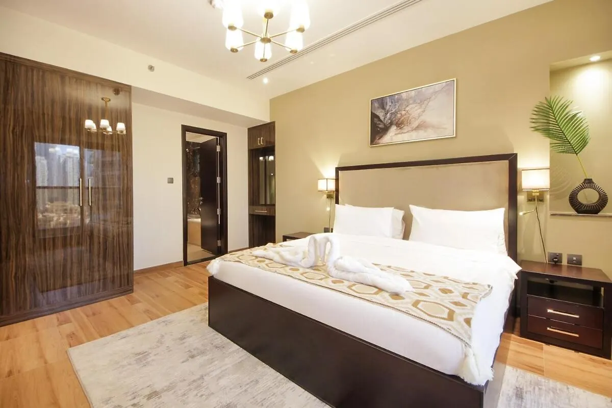 Luxury 2Br Apartment In Downtown Near Burj Khalifa Dubaj