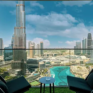 شقة Magnificent Homes, Stunning Burj Khalifa And Fountain View, دبي
